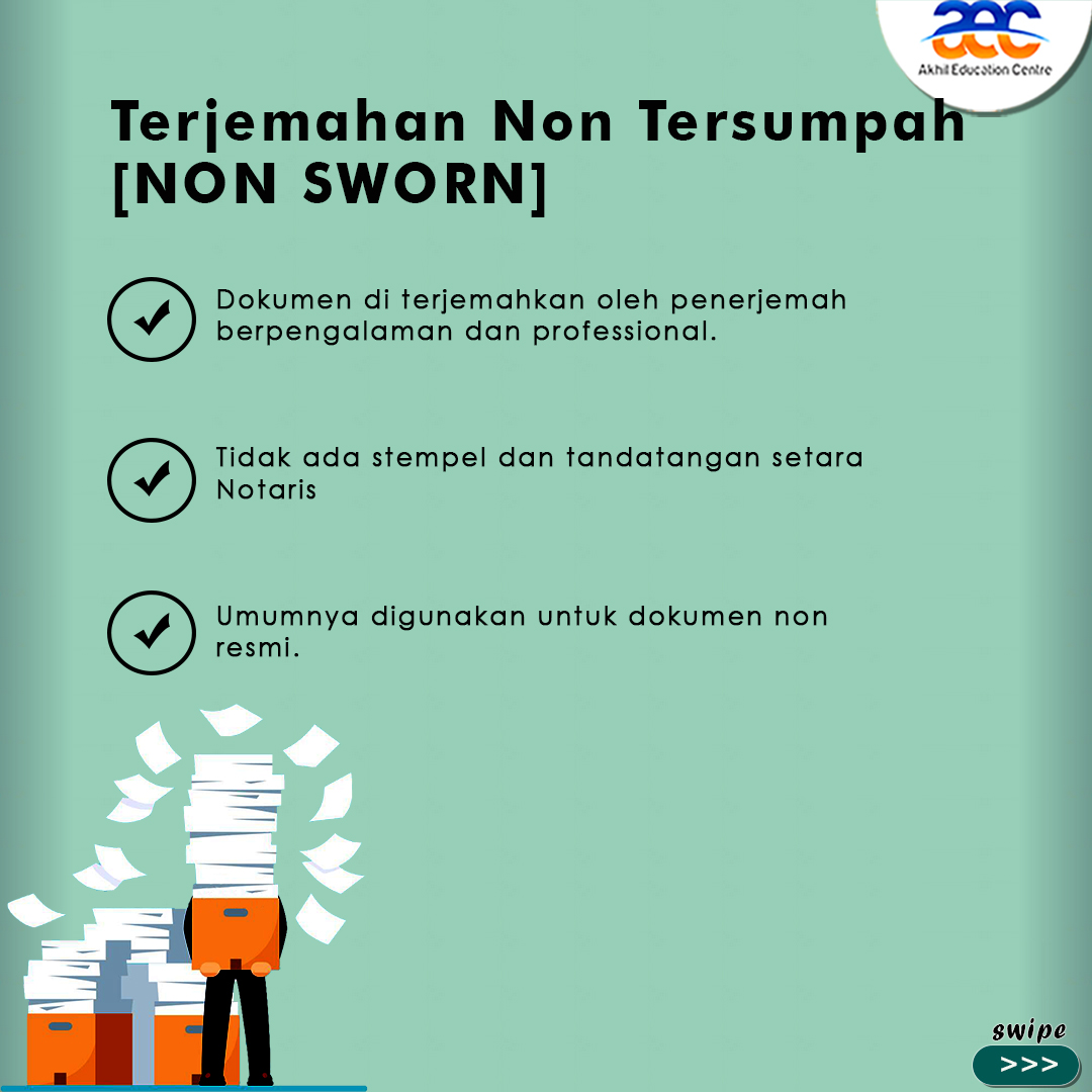 Jasa Penerjemah Tersumpah Semarang [SWORN Translation] KURSUS BAHASA